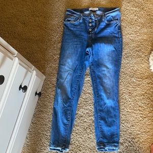Light wash skinny jeans. Flying monkey. Size 29